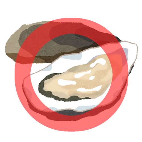 かき、タコ、イカ