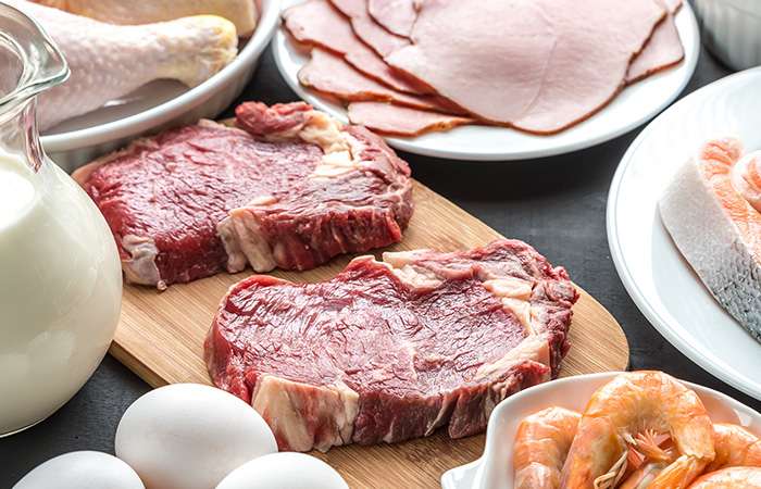 高たんぱく、低糖質の食事