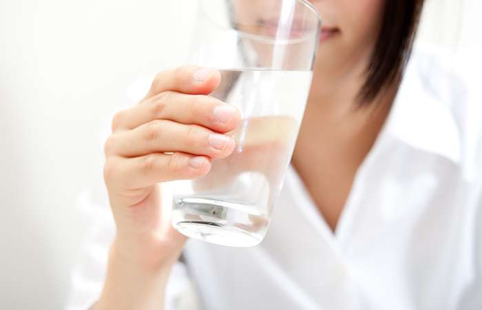 十分な水分補給