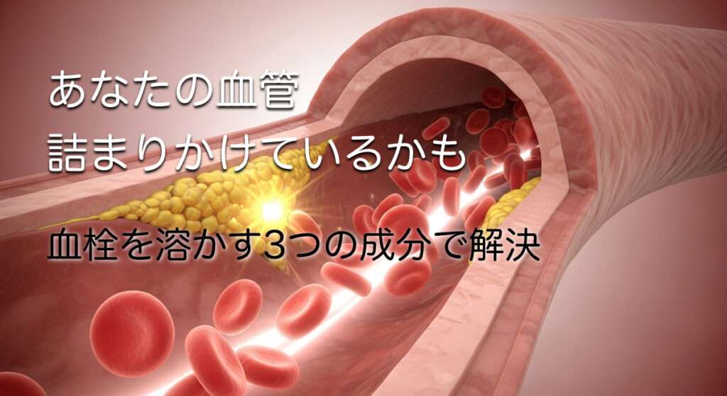 血栓の詰まりを解決