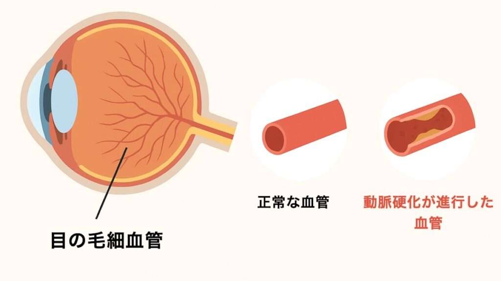 目の毛細血管