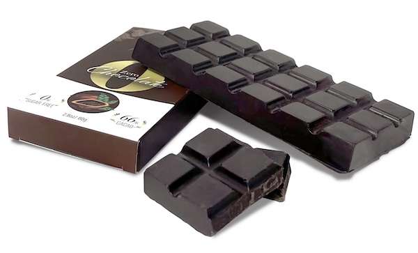 アルロース使用のゼロ板チョコレート