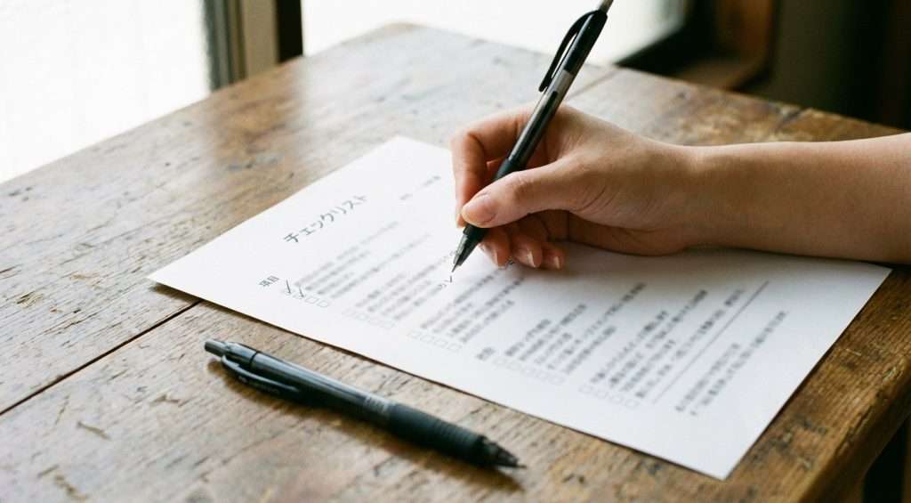 血糖値チェックリスト